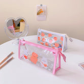 Estuche para lápices con dibujos de animales